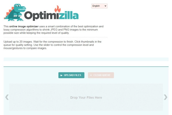 ابزار Optimizilla